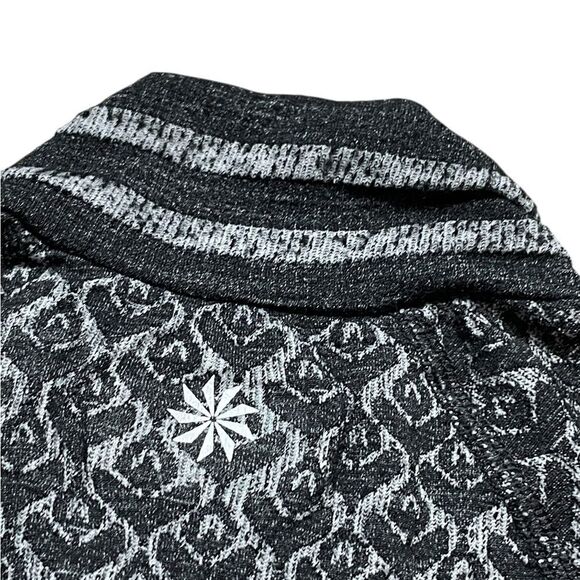 ATHLETA Diamond Peak Half Zip Wool Blend Long Sleeve Shirt Size Medium - Picture 5 of 8